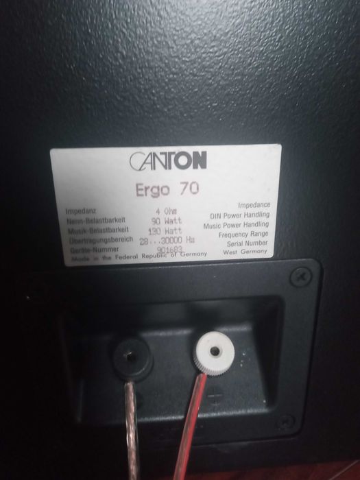 Canton Ergo 70 Kolumny podlogowe