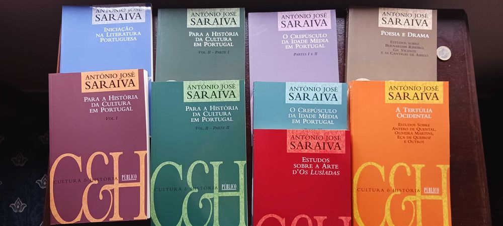 A. José Saraiva: colecção completa (9 volumes) (Público/Gradiva, 1996)
