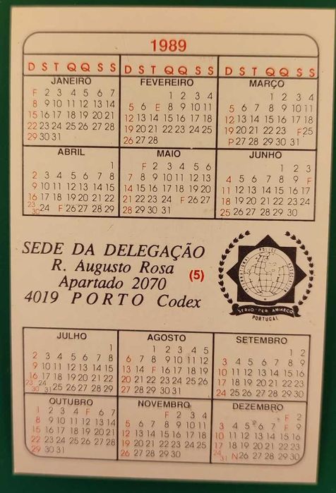 Calendários de trajes da policia
