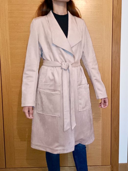 Casaco Comprido Salmão - Natura