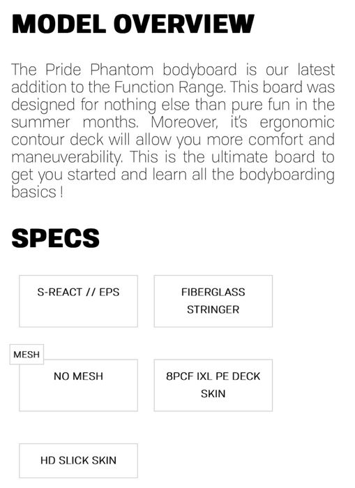 Prancha Pride Phantom