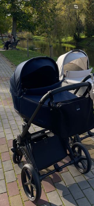 Cybex Priam 4.0 nautical blu,шасі Matt Black