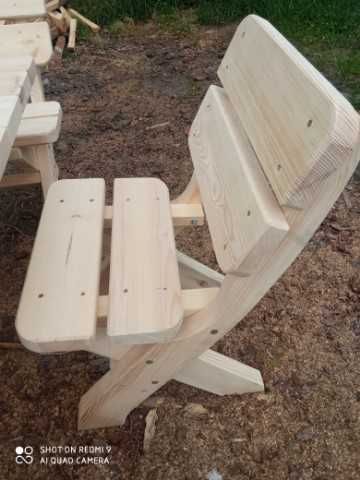 Meble ogrodowe duże 2 m, solidne, ciężkie, deska 4,5 cm !!! Od ręki!