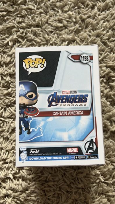 Captain America - 1198 - GITD - Funko Pop