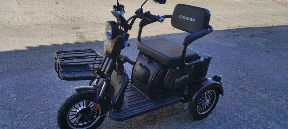 Продам електро трицикл crosser TR-1