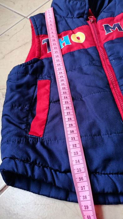 Granatowy bezrękawnik Tomek i przyjaciele rozm. 92