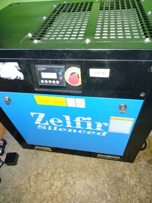 Kompresor śrubowy, sprężarka 7.5kw 1m3/min c16a maj 2023do piaskowania