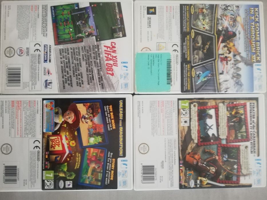 Gry 3 na Wii: Star Wars, Pirates of the Caribbean, Toy Story