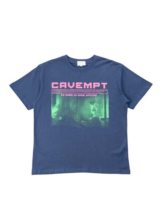 Футболка CAV EMPT Back Tee Navy CAV111