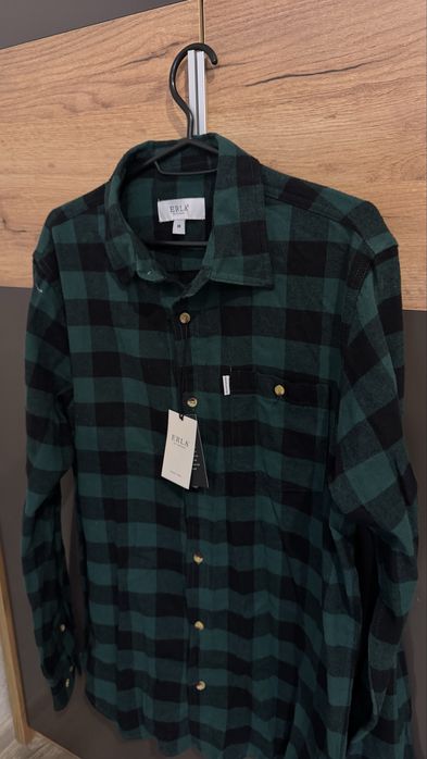 Рубашка в клетку мужская