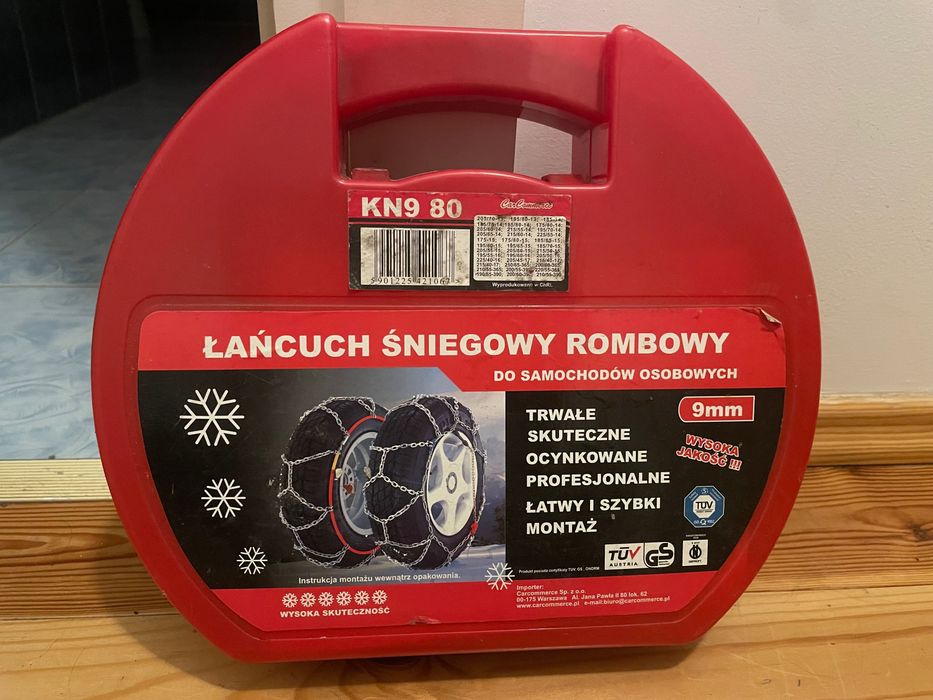 Łańcuch śniegowy rombowy KN9 80