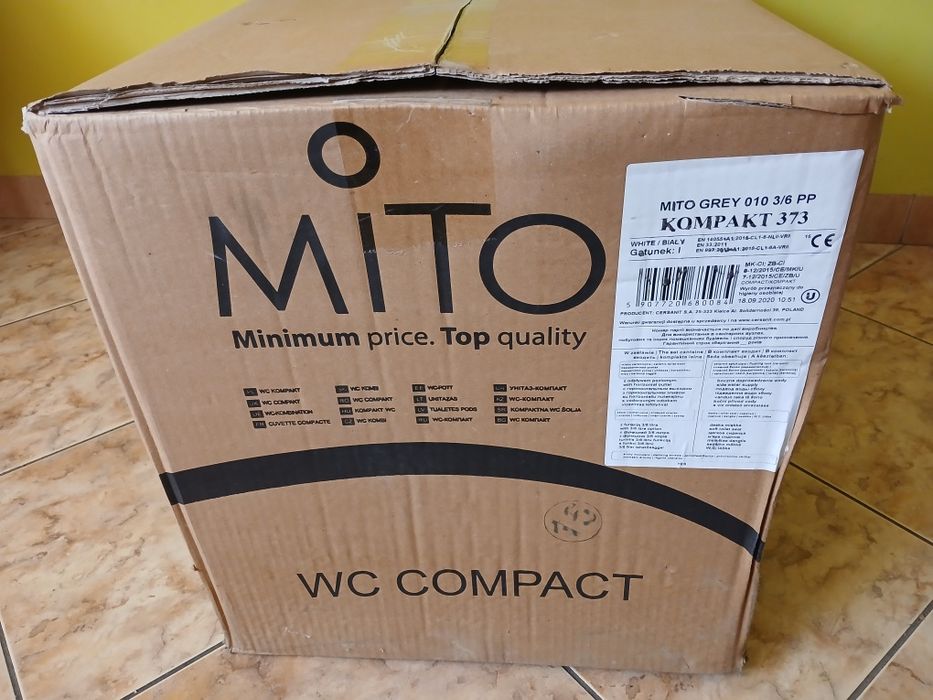 Kompakt WC 373 MITO GREY 010 3/6 PP