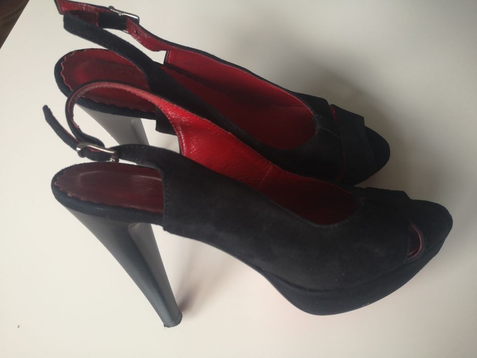 Buty sandaly szpilki ślub wesele platformy 39