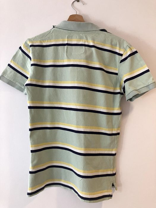 Koszulka polo męska w paski