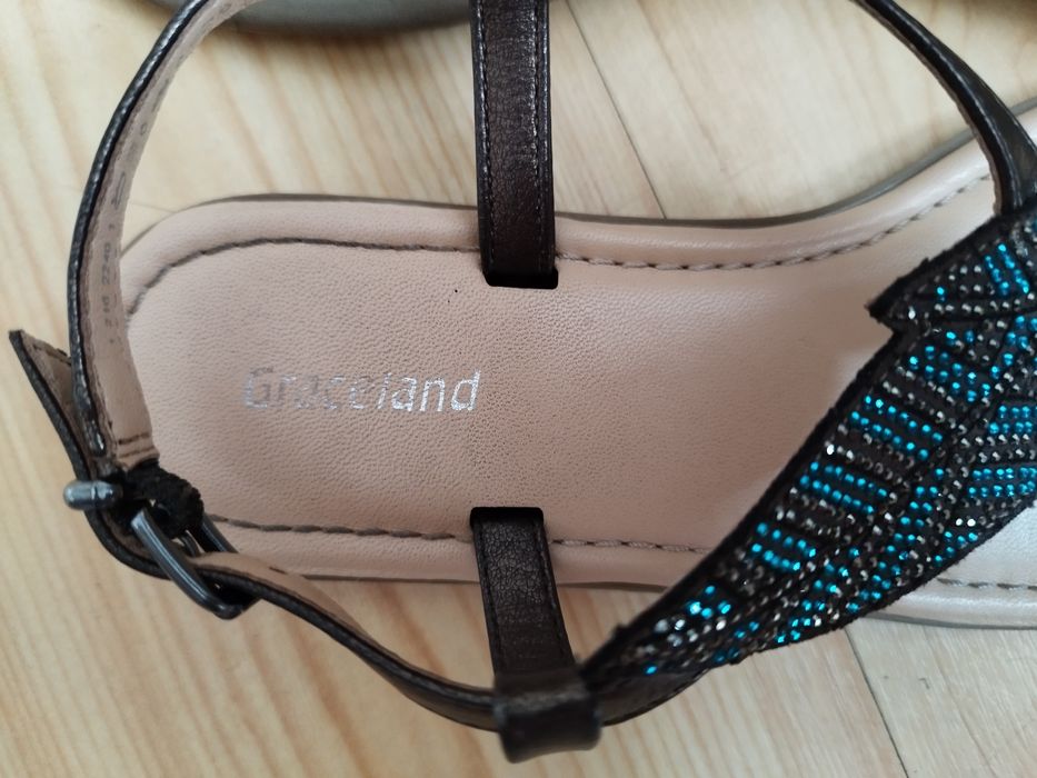 Deichmann sandały japonki 2 liście r.36