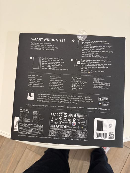 Смарт Блокнот Moleskine Smart Writing Set  (Smart Pen + Paper Tablet)