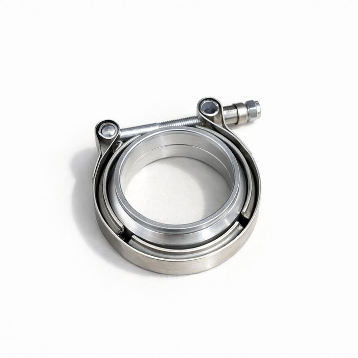 63mm - Braçadeira linha escape V Band