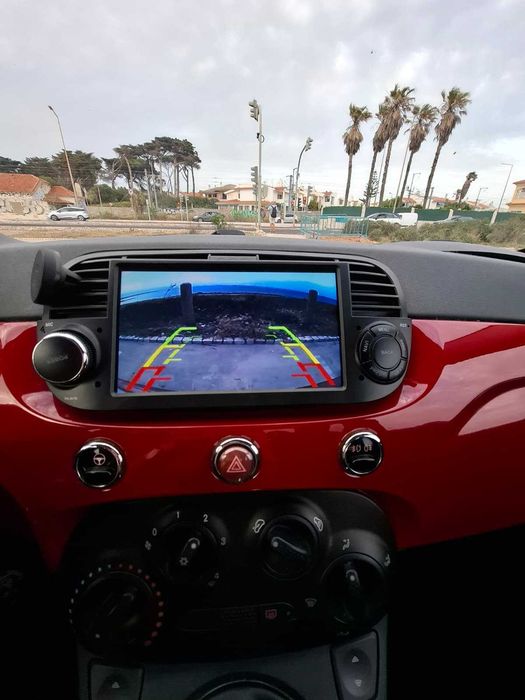 Fiat 500 vermelho