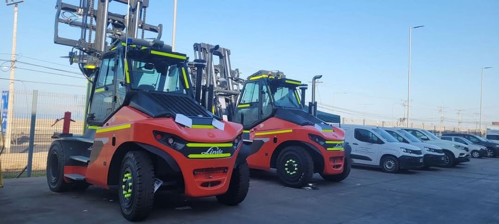 Linde Офіційні  навантажувачі газові Лінда Н80Т