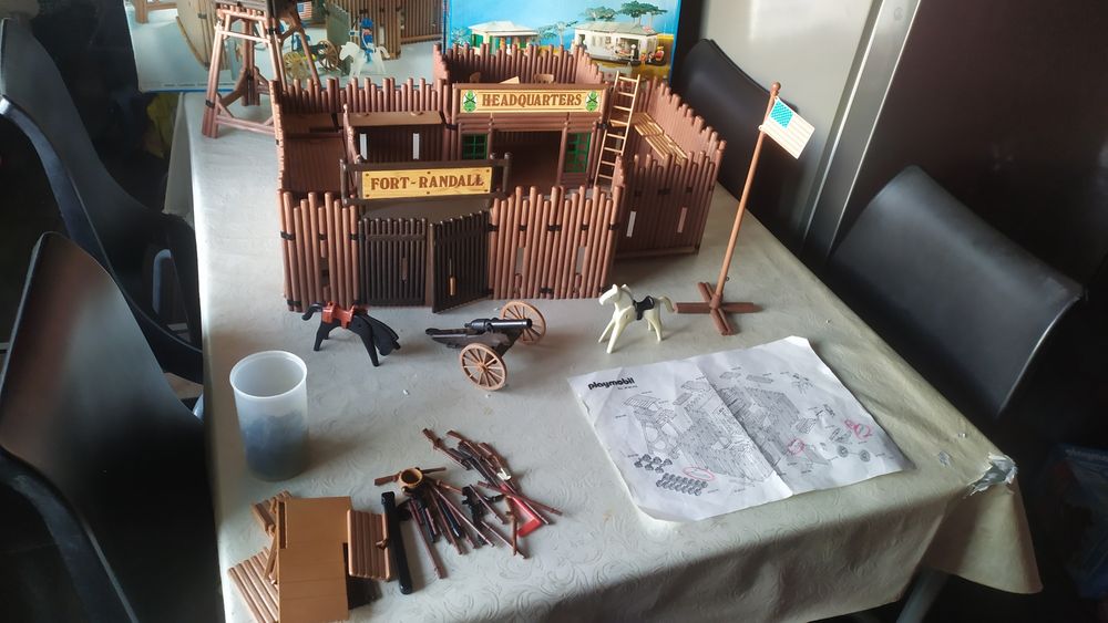 Playmobil set 3419 fort randall de 1980