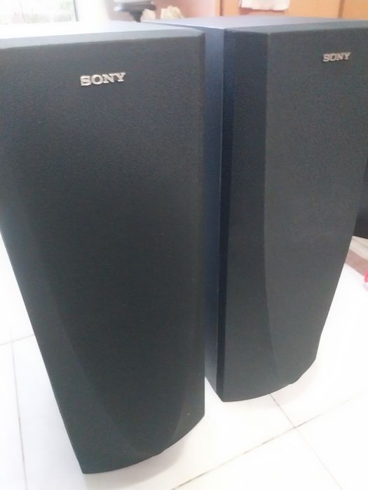 colunas duas e tres vias varias  100w /  pioneer / akai /sony/ technic