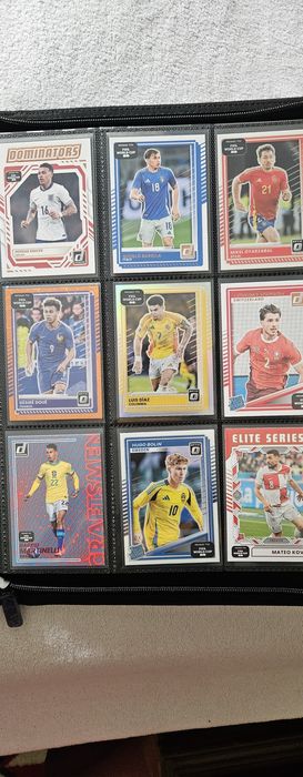 Lote de Cartas de Futebol / Soccer Cards (Topps, Panini Donruss & Prizm