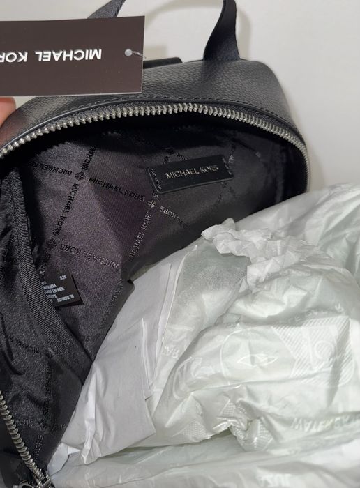 Новий Michael Kors Cooper слінг-рюкзак Чорний шкіра