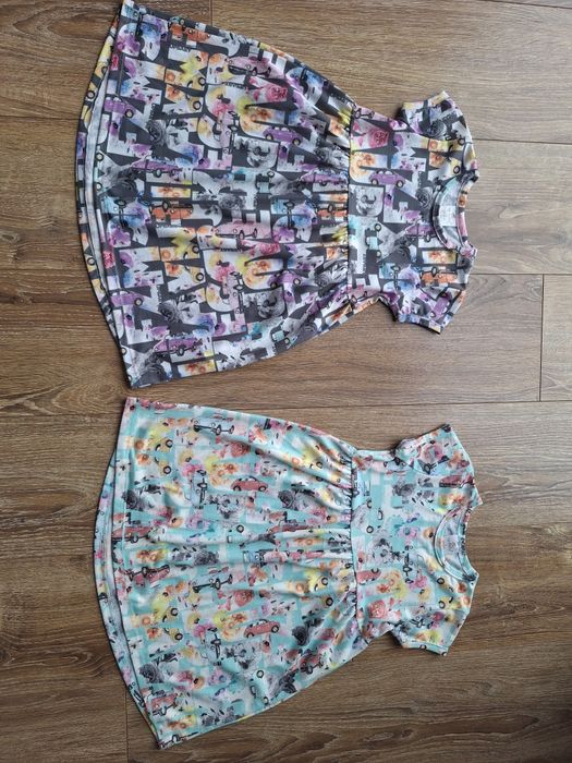 Sukienka w litery alfabet Up Baby rozm.116
