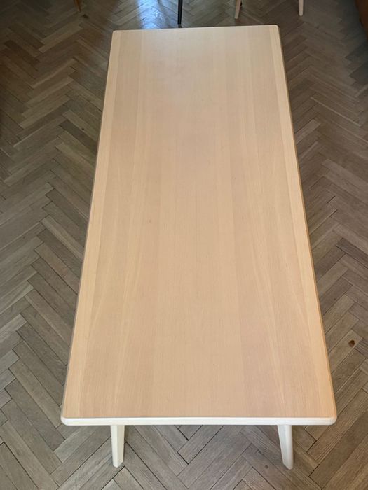 stół drewniany IKEA MARKERAD by Virgil Abloh