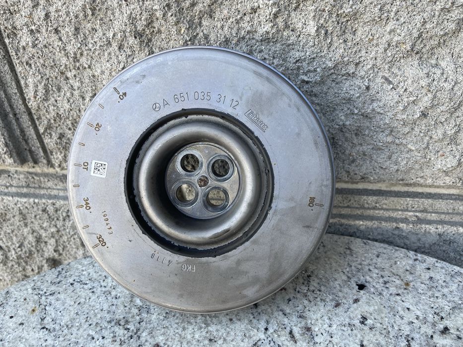 A6510353112 Шків колінвала демпферний Mercedes Sprinter