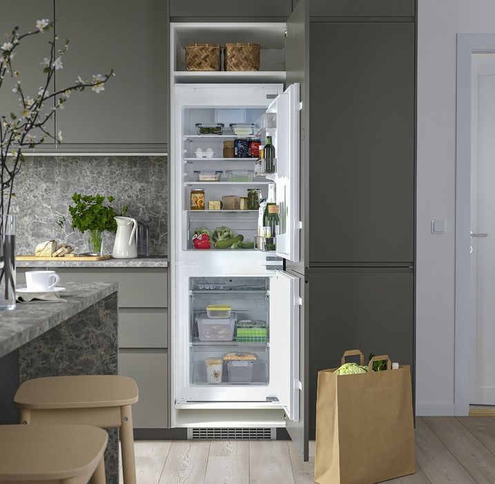 Frigorífico de encastre IKEA modelo rakall