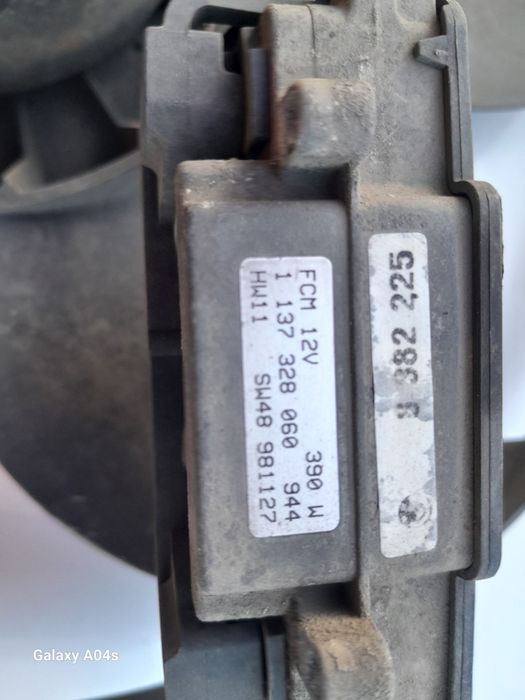 Продам вентилятор обдува радиатора BMW E46
