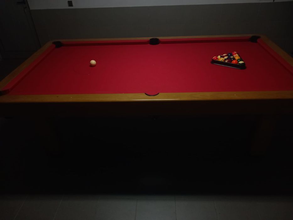 Mesa de Bilhar 7ft Ardósia + Acessórios — Excelente Estado