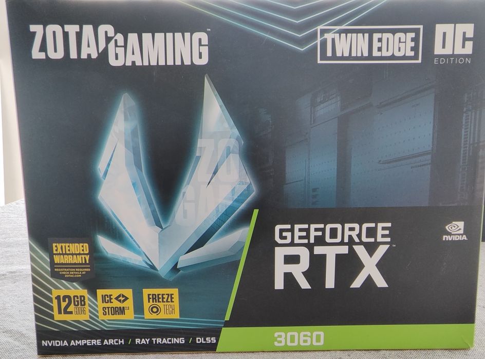 ZOTAC Gaming GeForce RTX 3060 Twin Edge OC 12 GB