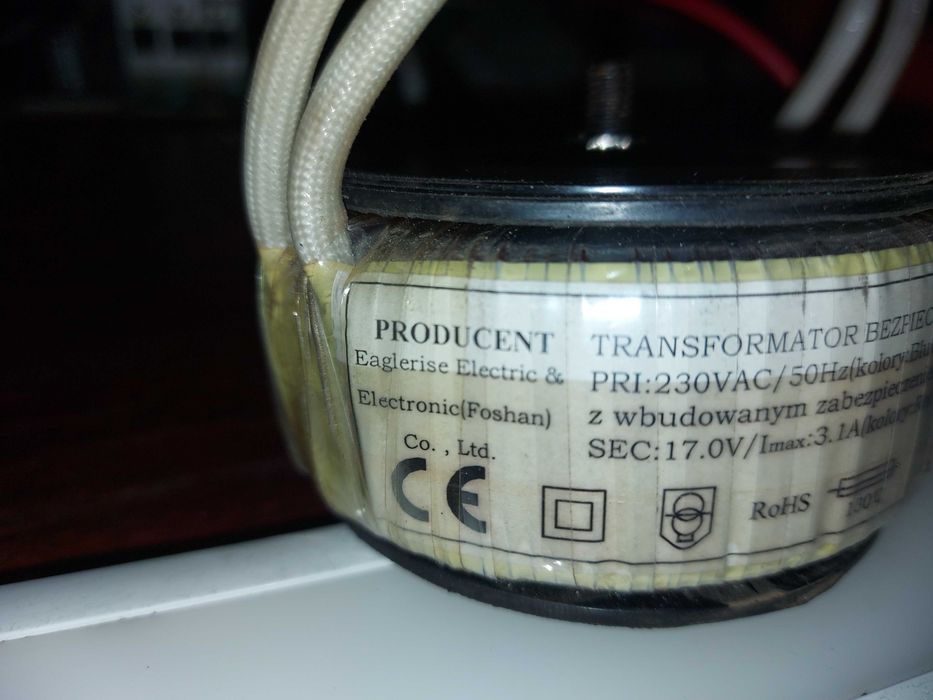 Transformatory toroid silnik