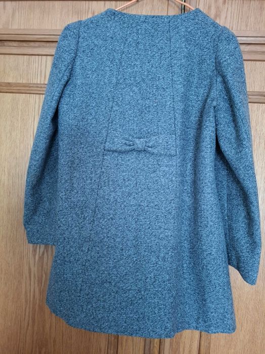 Casaco traçado de tecido confortável