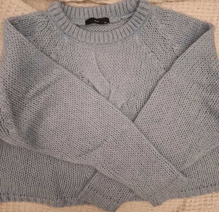Błękitny sweterek MLE Kasia Tusk M/L