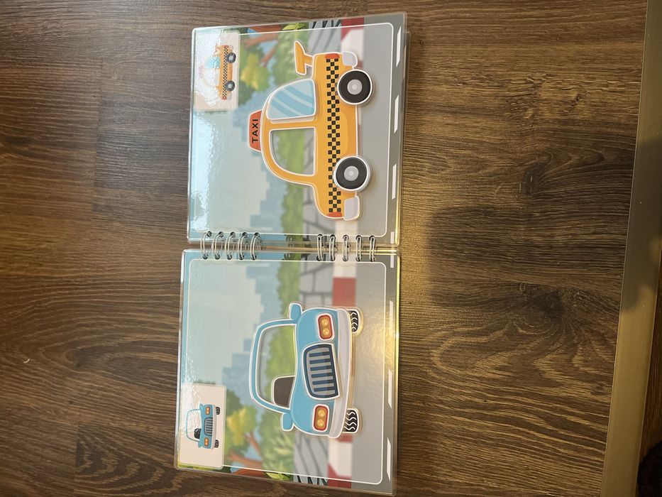 Книжка на липучках спец техніка