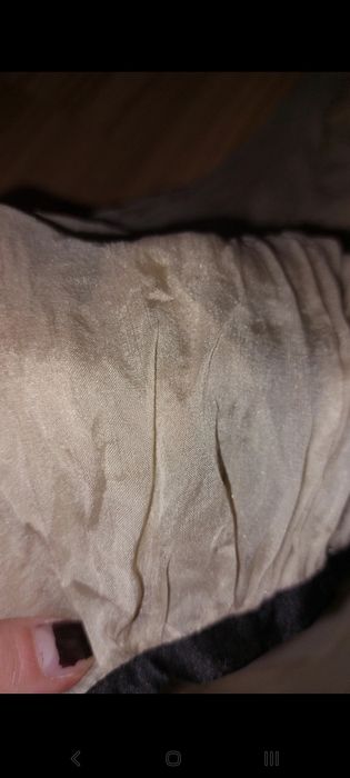 Koszula beżowa ZARA