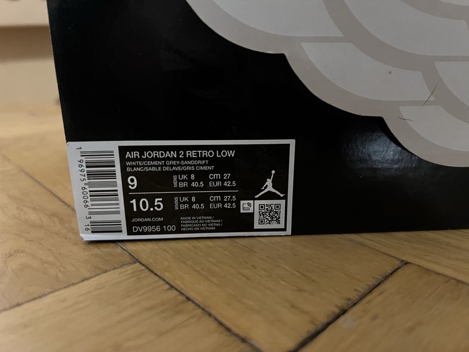 Buty Nike Air Jordan 2 retro low 42.5