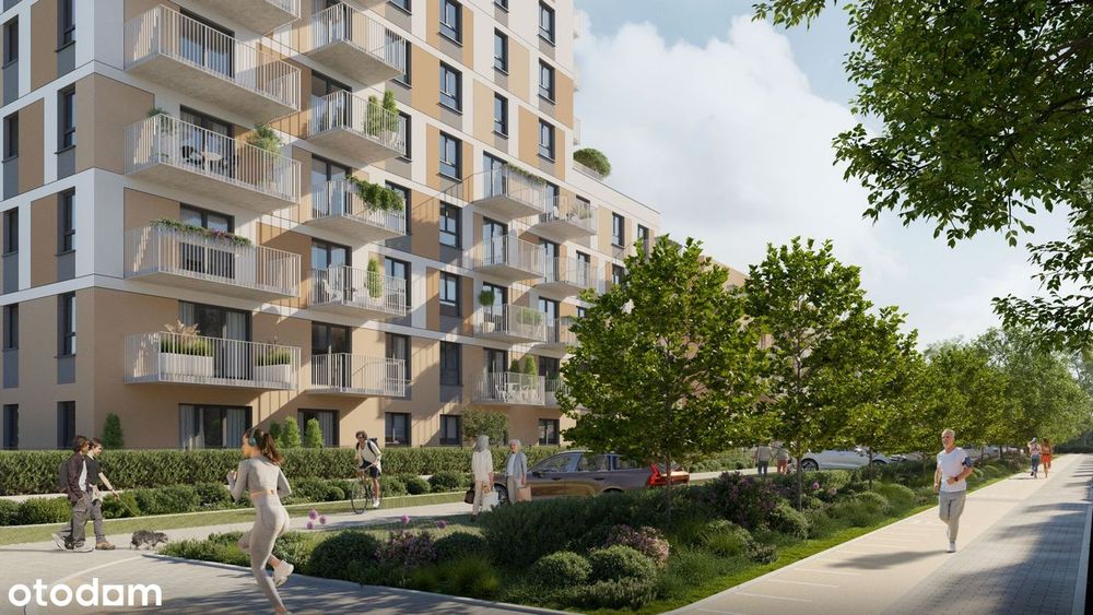 3-pokojowe mieszkanie 65m2 + balkon