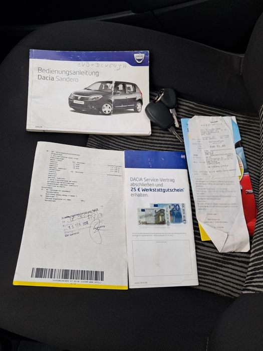 RENAULT Dacia SANDERO 2011р. Бензин  Пробег- 140т.км ГЕРМАНИЯ ОБСЛУЖЕН