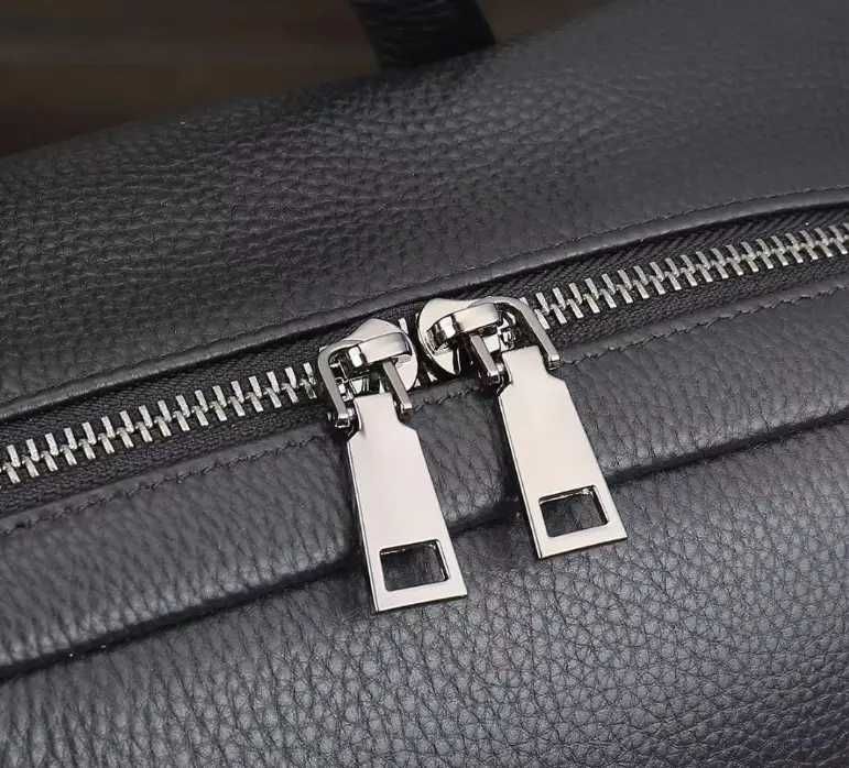 Чоловічий міський рюкзак із натуральної шкіри портфель сумка ранец 2в1