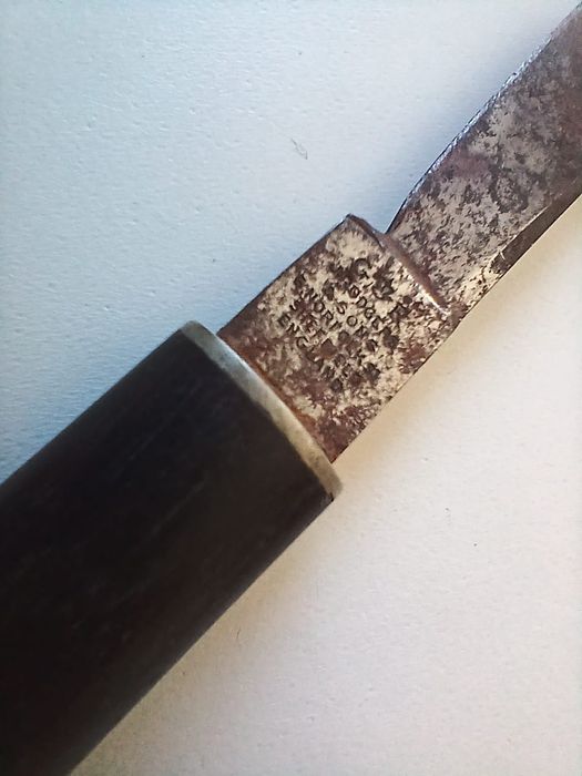Faca/Bisturi/Raspador de tinta antigo