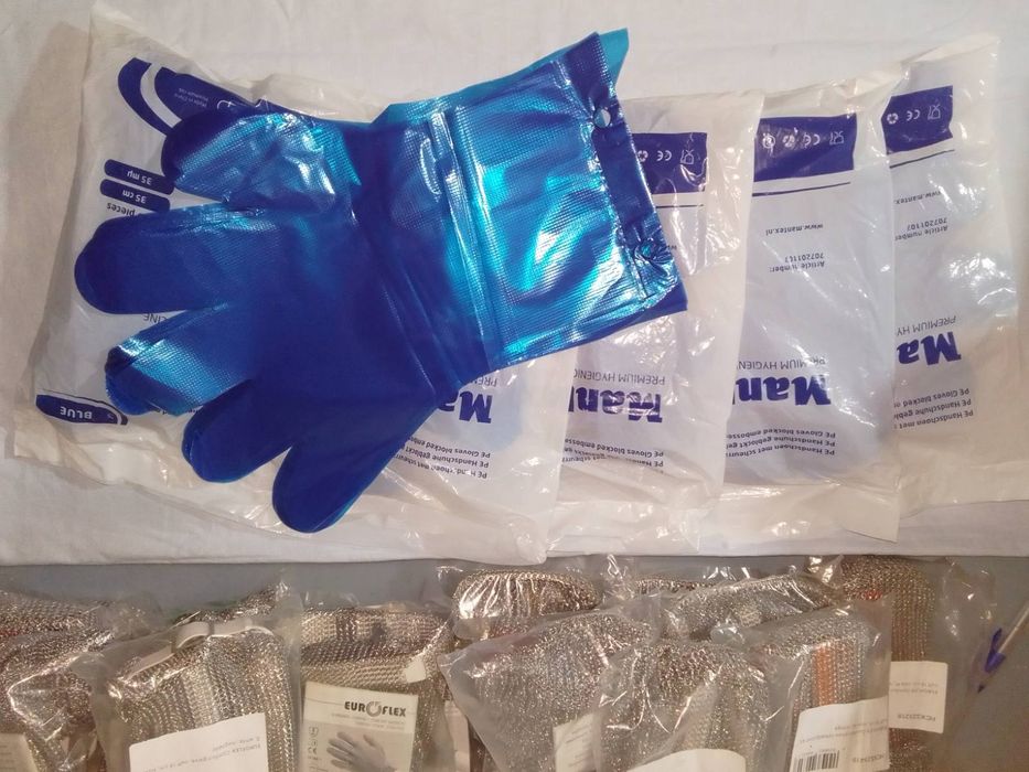 Кевларові рукавички / рукавички для м'яса/ захисні рукавички / кевлар