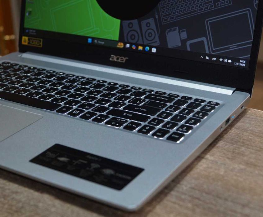 Ноутбук Acer (IPS/Core i5-1035G1/RAM 8ГБ/SSD 256ГБ/MX350)TVOYO