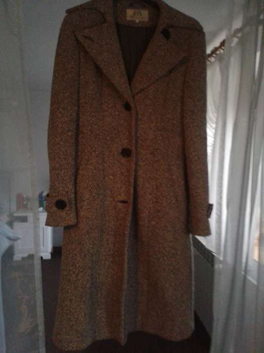 Płaszcz szary długi