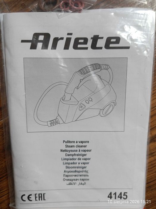 Myjka parowa ariete parownica