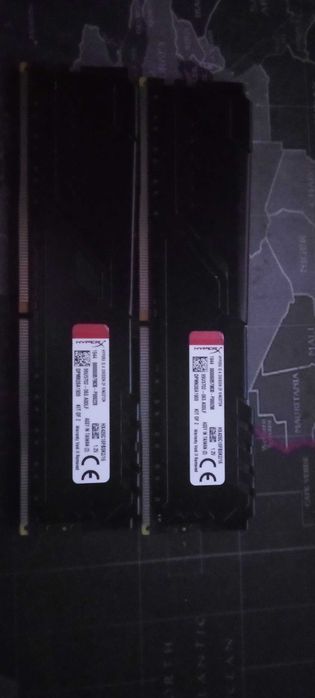 Продам оперативную память HyperX Fury 2666 2x8 16gb