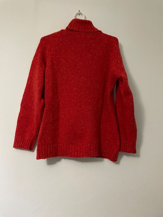 Camisola laranja 80% lã